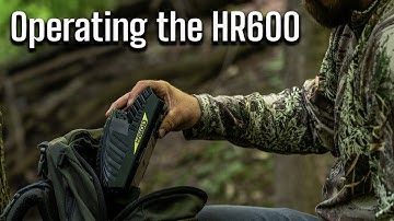 Operación del HR600