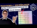 Track Down +/- Sum Imbalances with Threshold Parameter in DAX - A Power BI Tutorial