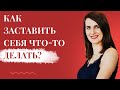 Как заставить себя что-то делать? | Эффективный способ для тех, у кого слабая сила воли