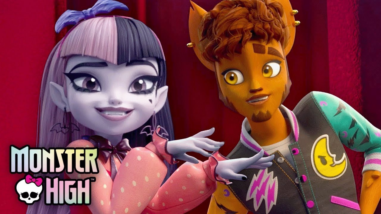 Monster High Nowy Upiór W Szkole Performance Draculaury i Clawda na szkolnym konkursie tańca! | Nowy