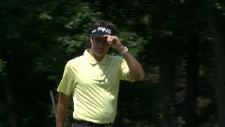 Bubba Watson birdies in Round 3 of Travelers Championship