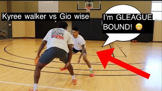 Rematch vs Kyree Walker Gets Heated (Must Watch!)