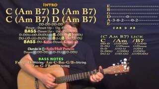 Video thumbnail of "Goosebumps (Travis Scott) Guitar Lesson Chord Chart"