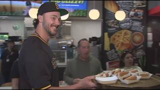 Pirates pitcher Paul Skenes helps unveil new menu item ‘The Big Glizzy’ at Sheetz