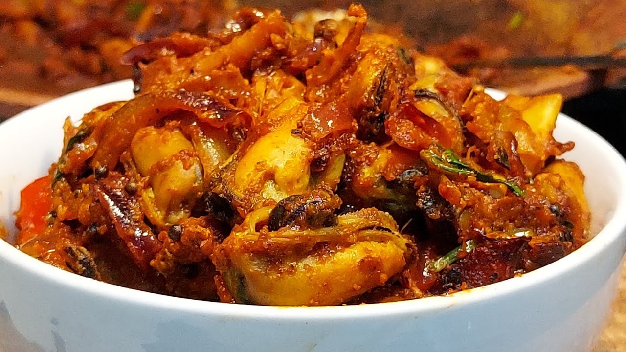 INDIAN RESTAURANT STYLE MUSSELS MASALA ROAST How to Make Tasty