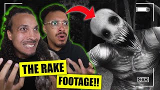 WE WATCHED THE SCARIEST VIDEOS OF THE RAKE AT 3 AM!! (THE RAKE ATTACKED US!!)