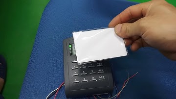 Setting SOYAL AR - 727H Basic