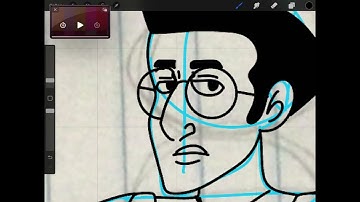 Short video of me adding finishing touches to drawing