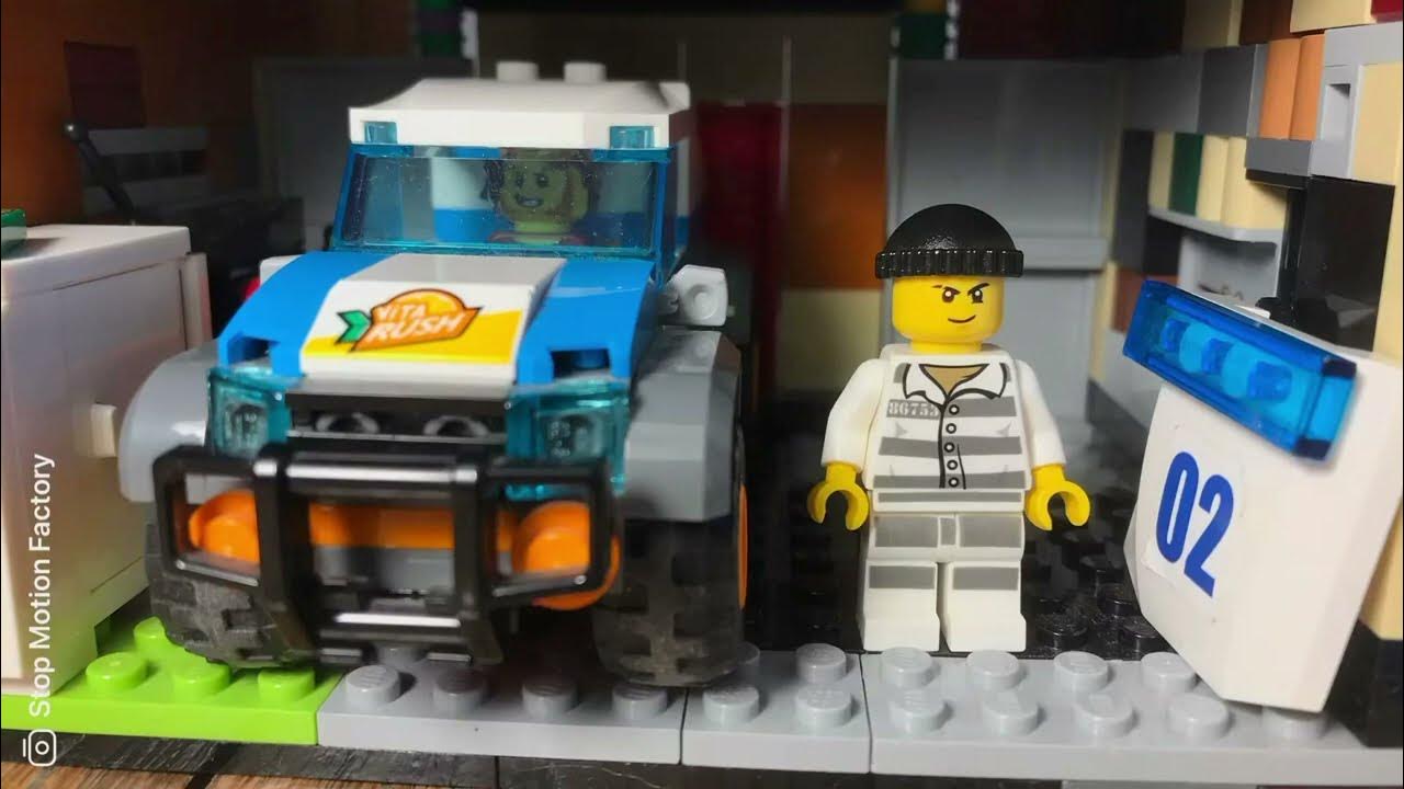 Le braquage de la banque ???� LEGO - YouTube