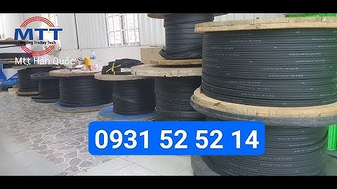 Cáp dẹt cầu trục - Ray điện cầu trục - Ray điện hộp kín - Chổi tiếp điện cầu trục - Diot sr-60 bokuk