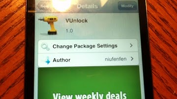 Cydia Tweak-VUnlock
