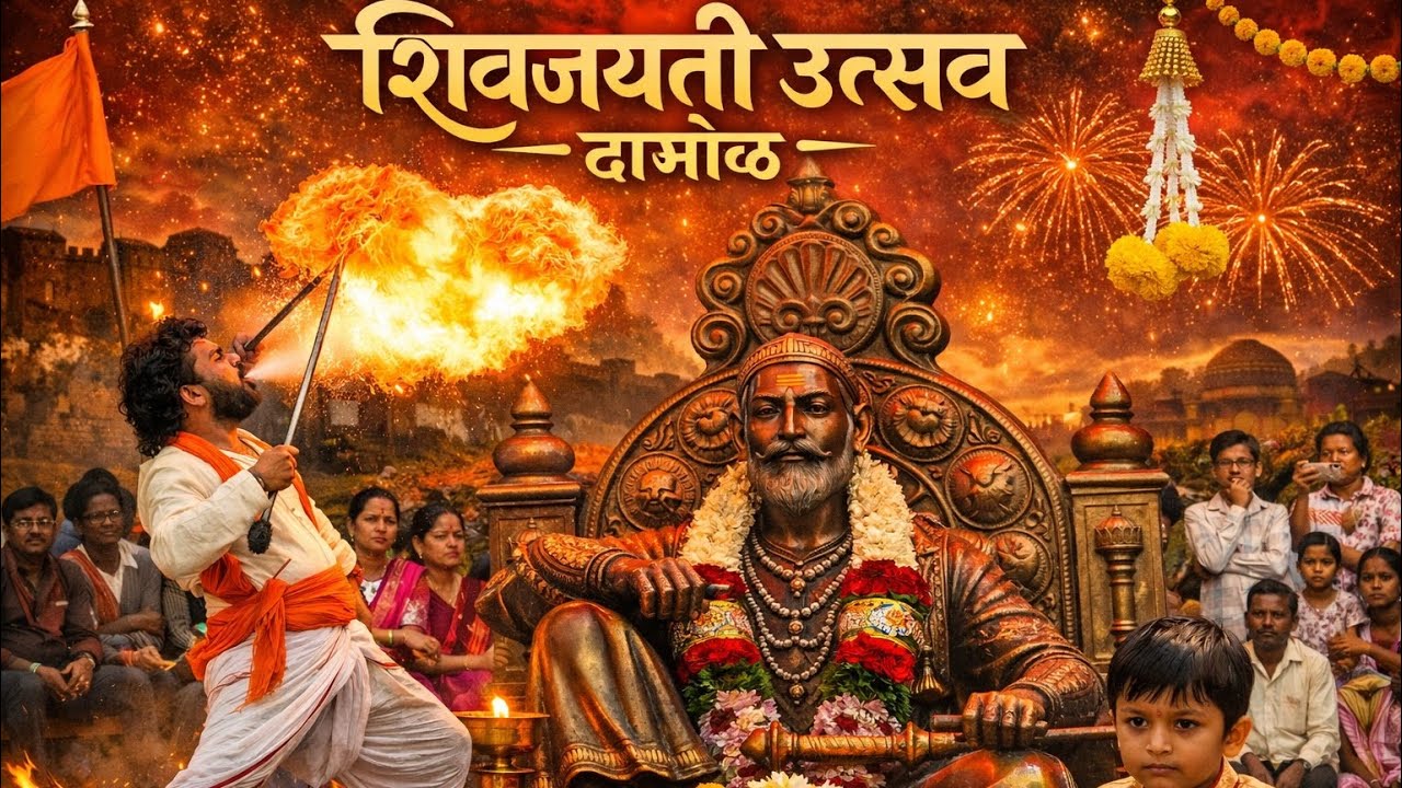 शिवजयंती दाभोळ | छत्रपतींच्या जन्मोत्सवाचा अभिमानास्पद सोहळा!जय भवानी, जय शिवाजी! 🔥#shivajimaharaj 