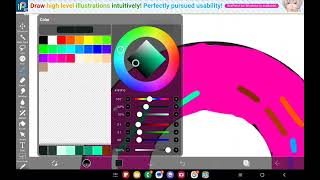 How to color a simple donut [can do this in any drawing apps] my first tutorial screenshot 5