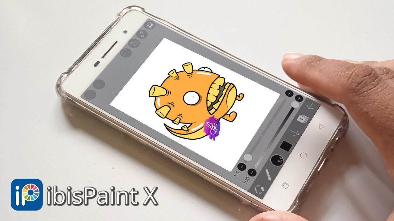 Tutorial menggambar monster di ibisPaint x - M0053 | Drawing Monster ...