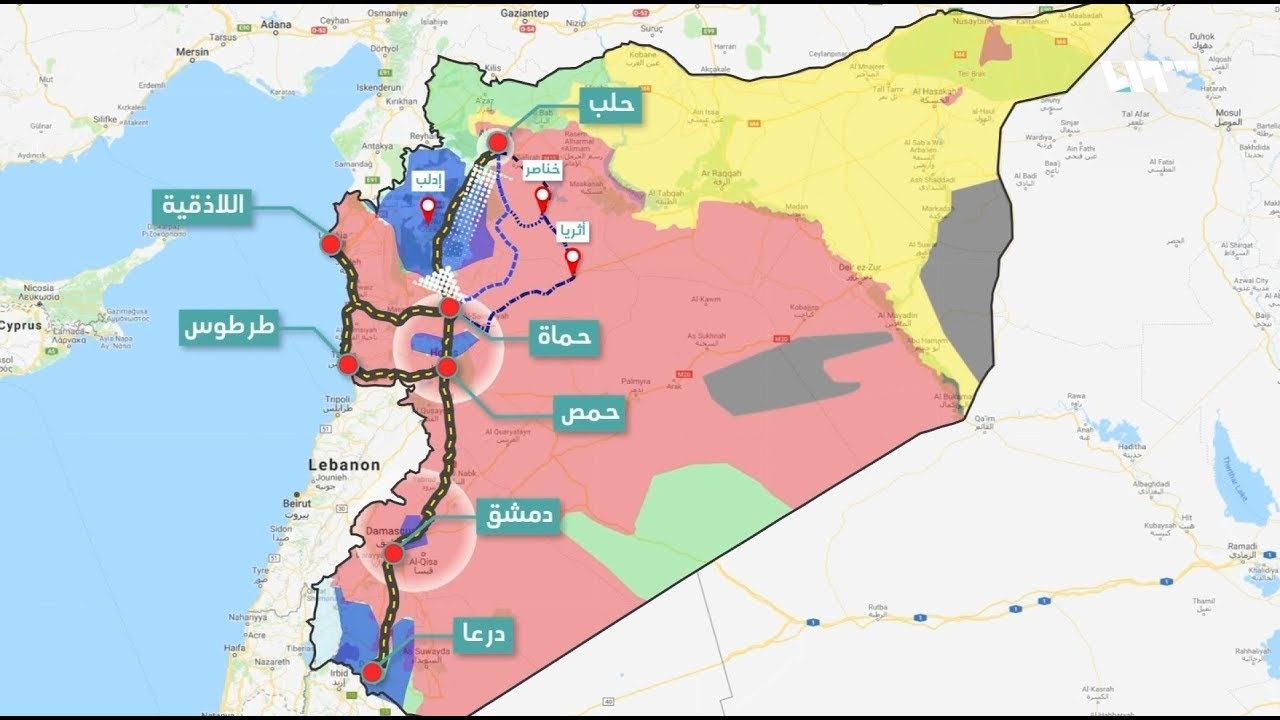 كيف يمر طريق دمشق – حلب بـ