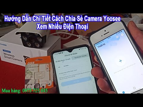 cách chia sẻ camera yoosee cho điện thoại khác