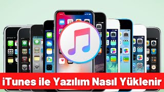 Itunes Ile Yazılım Yükleme Nasıl Yapılır. Iphone Nasıl Yazılım Yüklenir.