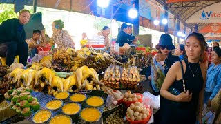 Cambodian Street Food - Walking tour Kim Svay Market @ Countryside Delicious Khmer Foods & More