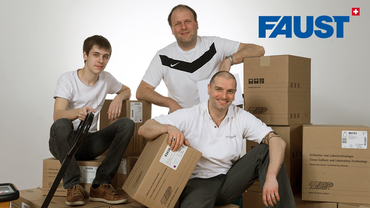 Eigenes Lager für eine schnelle Lieferung | Faust Laborbedarf AG