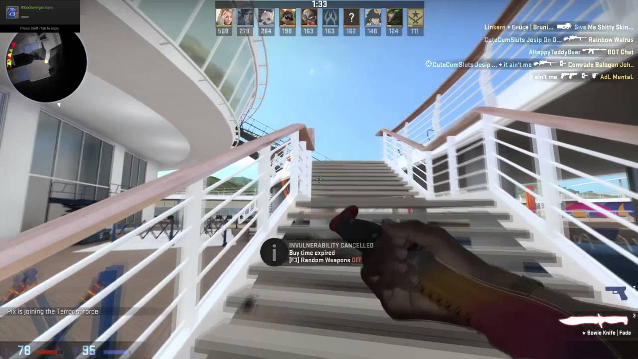 Bowie Knife Fade Unboxing