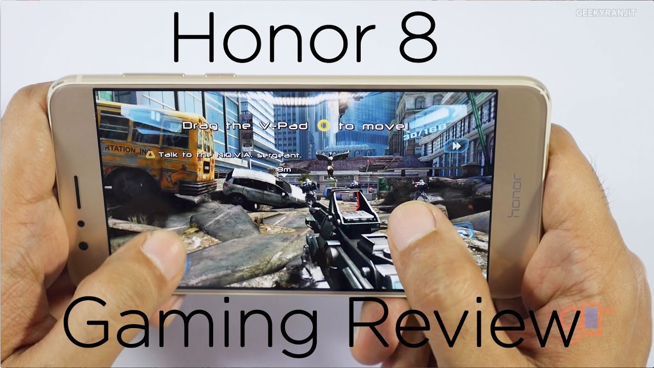Huawei Honor 8 Smartphone Gaming Review Youtube