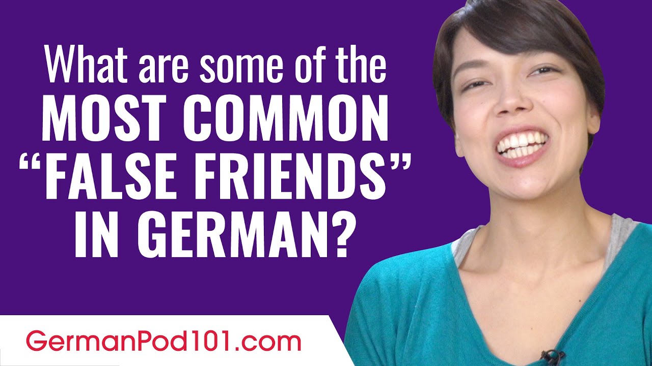 ⁣What Are Some of the Most Common “False Friends” in German?