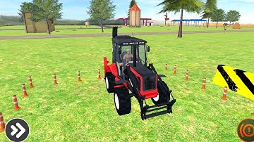 JCB 3DX Plus Loading Mud Mahindra Yuvo 585 Di Sonalika 42 RX Swaraj 735 FE John Deere 5045 Tractor