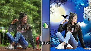 Snapseed Background Change + Skin Smooth Editing Tutorial 🔥 2 Step Background Colour Change Editing screenshot 2