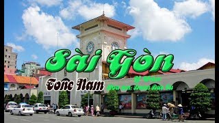 Video thumbnail of "karaoke Sài Gòn |tone Nam|🎤"