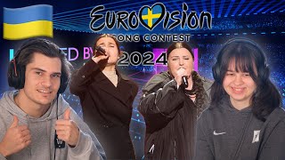 Norwegian and Lithuanian React to + Rate Ukraine | Eurovision 2024