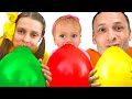 Balloon - Song for Kids with Maya and Mary