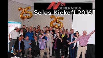 Sales Kickoff 2016 Recap || Nth Generation