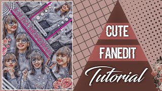 Cute fanedit tutorial for fanpages || Picsart fanedit tutorial || Arora galaxy