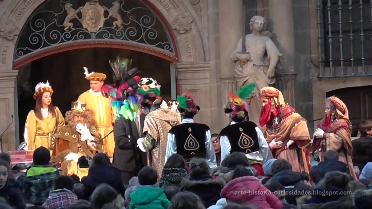 Llegada de los Reyes Magos a Pamplona - YouTube