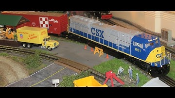 MTH PREMIER CSX SD-80MAC O Gauge 3 Rail