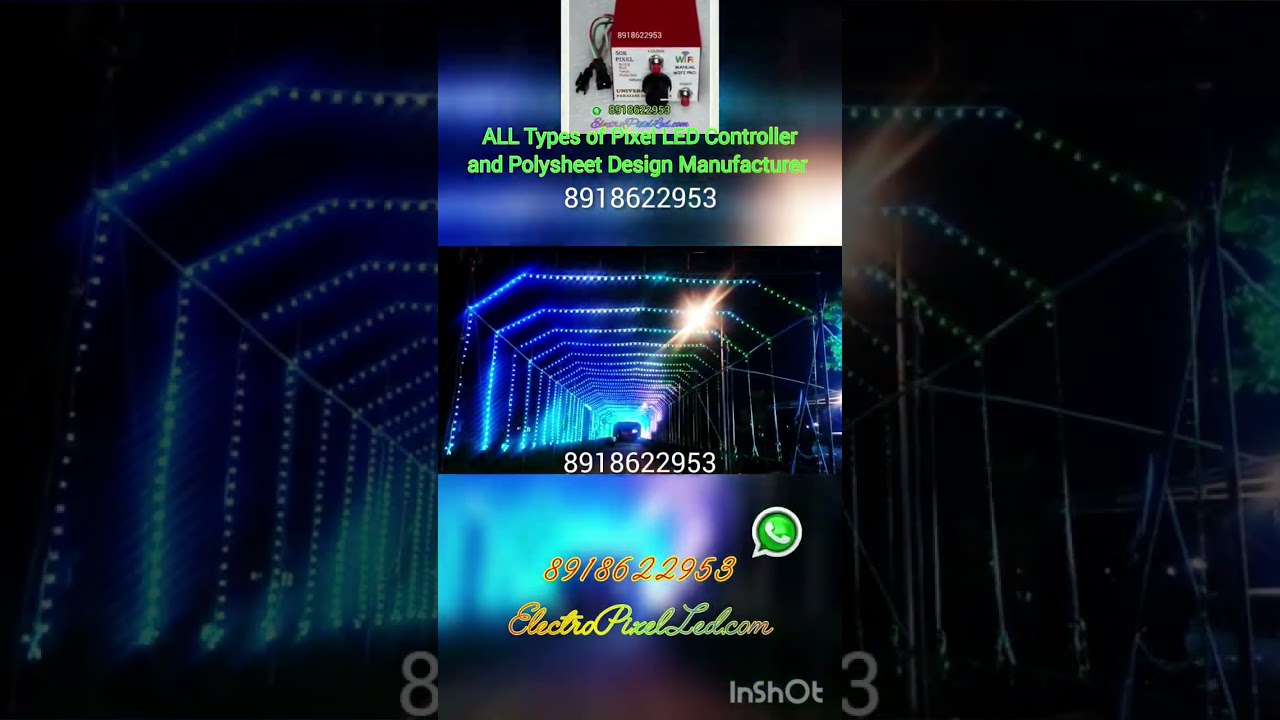 Pixel LED Road Ceiling Controller 👑 |  𝐖𝐡𝐚𝐭𝐬𝐀𝐩𝐩  8918622953 ☎️