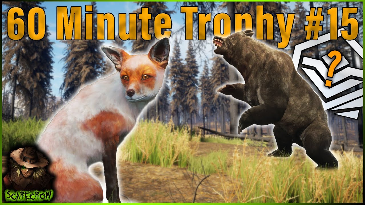 PIEBALD RED FOX & Diamond Potential Grizzly! 60 Minute Trophy Challenge