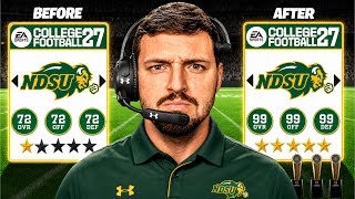 Rebuilding North Dakota State in CFB 27!