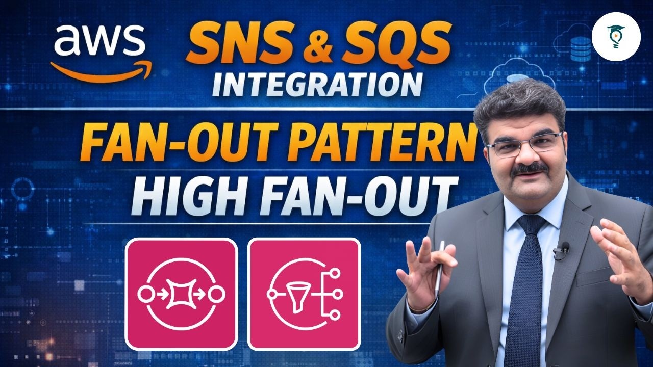 Fan Pattern Aws Day 457 | AWS SNS & SQS Integration Explained | Fan-Out Pattern & High ...