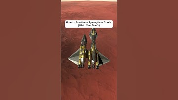 How I Tried to Save a Kerbal from a Doomed Spaceplane #ksp #kerbalspaceprogram