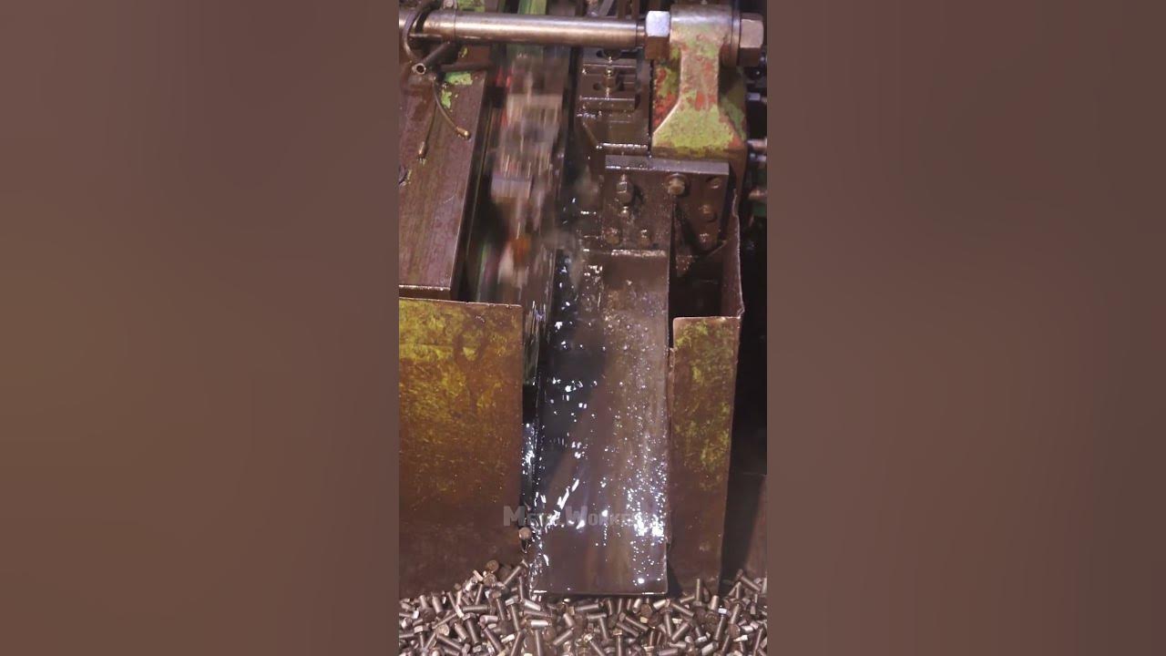 Inside a Nut Bolt Factory YouTube