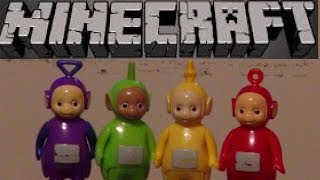 Teletubbies And Minecraft, We Make Yellow Teletubby Laa Laa In Minecraft Style Lol