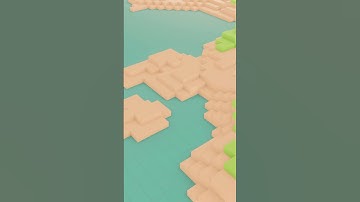 Procedural Map Generator in Blender #shorts