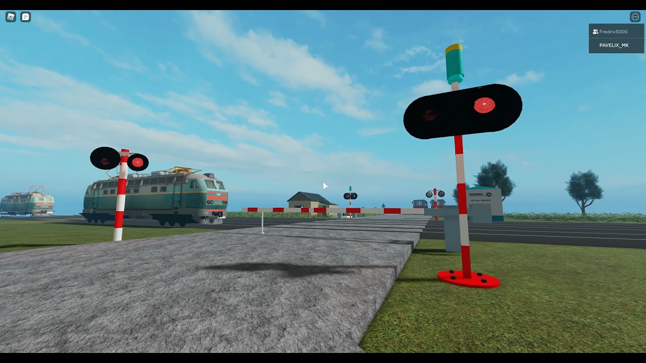 Film dla FrediMudi przejazdy kolejowe