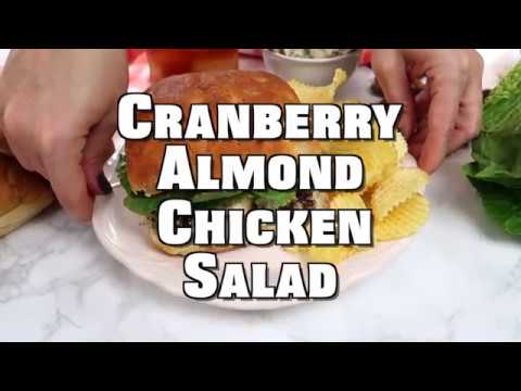 Cranberry Almond Chicken Salad