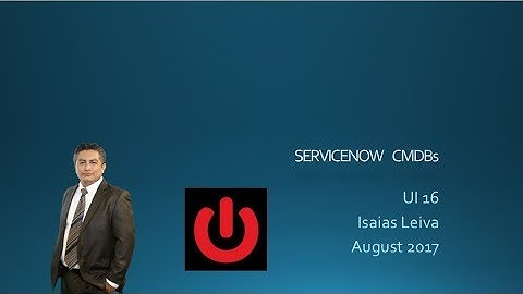Trailer Module 3.3 ServiceNow CMDBs   UI16