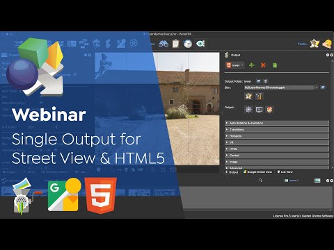 Webinar: Build a Single Project for Street View and HTML5 Outputs