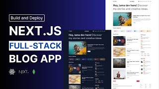 Full-Stack Blog App Tutorial | Next.js MongoDB Blog App Project Full Course screenshot 1