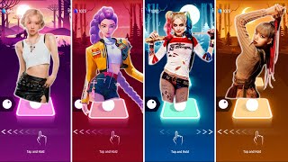 Kpop Demon Hunters Vs Rose Bruno Mars Apt Vs Lisa Money Dance Blackpink Songs Vs Harley Quinn