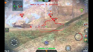 WoT Blitz - How to Reverse-Sidescrape in KV-4...